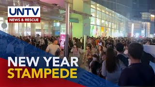 False alarm nagdulot ng New Year event stampede sa Southern Taiwan [upl. by Bergmann867]