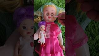 Two dolls makeup and highlights barbie doll toys [upl. by Grochow575]