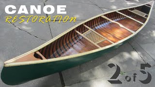 Canoe Restoration Part 2 of 5 [upl. by Armin]