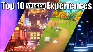 10 Best VRChat World Experiences [upl. by Cheyne]