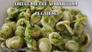 ORECCHIETTE AI BROCCOLI PUGLIESE 🍝​🥦 [upl. by Elleivap]