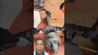 Truck axle machineryofficial automobile machinerypart machine aviation engineering viralvideo [upl. by Leilani]