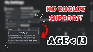 How to Change Birthday on ROBLOX NO ROBLOX SUPPORT NEEDED [upl. by Akinehs]