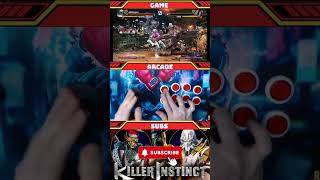 KILLER INSTINCT GLACIUS COMBO BREAKER ARCADE HOME MADE killerinstinct2 ARCADE [upl. by Joete]