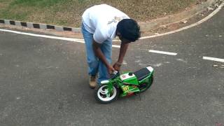 Smallest pocket bike baja race [upl. by Laehcym]