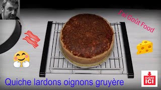 Quiche aux oignons lardons gruyère [upl. by Anirok34]