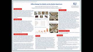 Office Design for Adults on the Autism Spectrum Poster Presentation [upl. by Ybrek978]