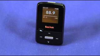 SanDisk Sansa Clip Zip video review [upl. by Anasor283]