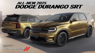 ALL NEW 2025 DODGE DURANGO SRT REVEALED REDESIGN  Digimods DESIGN [upl. by Seek626]