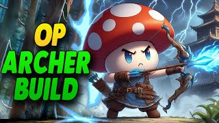 Legend of Mushroom Archer Build Overpowered  Simple Guide [upl. by Ludwig118]