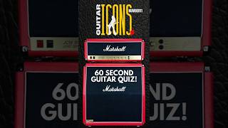 Guitar Icons quotThe Marshall Amp Soundquot guitar quiz [upl. by Enitsed]