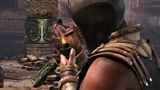 Mortal Kombat X  All Characters Swapping Intros with Jax  Funny Faces [upl. by Aihsyt795]