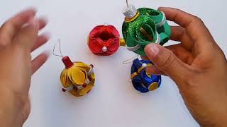 Christmas Ornament Ball for Christmas Tree in EVA [upl. by Atnamas]