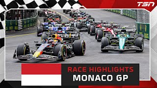 F1 RACE HIGHLIGHTS MONACO GP [upl. by Odama]