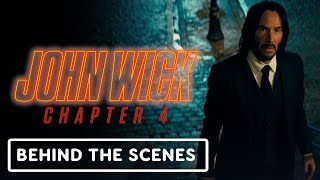 John Wick Chapter 4  Exclusive Behind the Scenes Stunt Clip 2023 Keanu Reeves [upl. by Jegger]