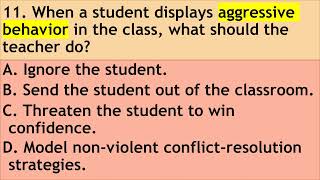 PROFESSIONAL EDUCATION  CHILD amp ADOLESCENT DEVELOPMENT  MARCH 2024 TABLE OF SPECIFICATIONS [upl. by Sharma]