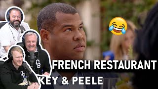 Key amp Peele  French Restaurant REACTION  OFFICE BLOKES REACT [upl. by Elohcan]