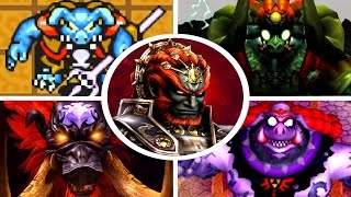 Evolution of Ganon Battles in Zelda Games 19862017 [upl. by Eillen]