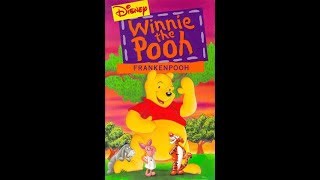 OpeningIntervalsAnd Closing To Winnie The PoohFrankenpooh 1995 VHS2018 Halloween Special [upl. by Neetsirhc]