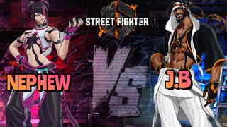 SF6 JBRashid vs NephewJuri High Level Street Fighter 6 [upl. by Obie]