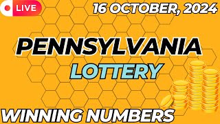 Pennsylvania Day Lottery Results For  16 Oct 2024  Pick 2  Pick 3  Pick 4  Pick 5  Powerball [upl. by Urien]