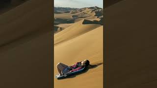 Sandboarding New Adventure Challenge accepted 😀sandboard sandboarding [upl. by Ahsinej]