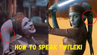 How To Speak Twileki Star Wars Languages [upl. by Brynn]