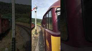 Class 31466 thrashing out of Levisham  13082024 [upl. by Latoye]