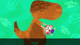 COWYS TREX SONG 🦖🎶  Nursery Rhymes  Lingokids [upl. by Netneuq]