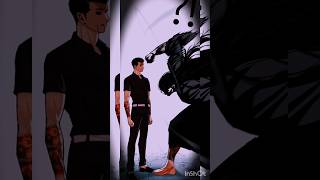 UI ONI VS YAMAZAKI SHINTARO 🫣lookism lookismedit ptj webtoon shorts gun manhwa manhwaedit [upl. by Eillat749]