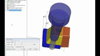 NCG CAM 5axis Swarf Machining [upl. by Corilla]