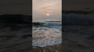 Morning beach vibes🌊 🌅beach morning alaipaya tamil song music [upl. by Herve623]