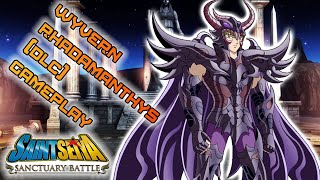 Wyvern Rhadamanthys DLC Gamplay Saint seiya sanctuary battle [upl. by Laved]