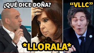 💥LA CONDENADA de CRISTINA KIRCHNER le RESPONDIÓ a MILEI y TREBUCQ la DESTROZÓ [upl. by Lyrej]