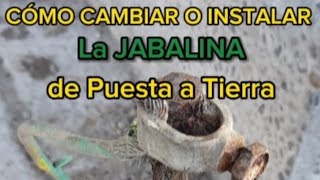 Jabalina de PUESTA A TIERRA  Cómo Instalarlas yo Cambiarlas [upl. by Ahsemad]