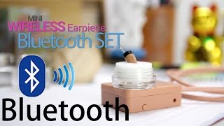 Bluetooth mini Wireless Earpiece [upl. by Annailuj]