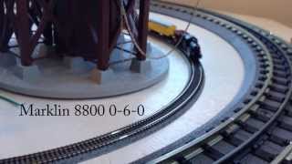 Marklin 8885 and 8800 ZGauge Steamers [upl. by Thorny360]