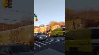 MCI D4500CT 2277 on the X68 bypassing Jamaica Avenue214th Street mta bus shorts [upl. by Aicert]