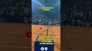 De futbolista a tenista forlan uruguay tenis [upl. by Ahsinoj955]