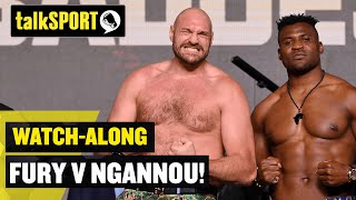 LIVE TYSON FURY V FRANCIS NGANNOU WATCHALONG  talkSPORT Boxing 🥊 [upl. by Lytton]