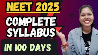 Can I crack NEET 2025 if I start now from zero  100 days targets neet2025 [upl. by Rebhun]