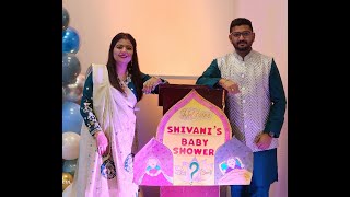 20241103 00 Shivanis Baby Shower Thompson Manitoba MB Canada Shivani amp Arpan Dance Performance [upl. by Imerej]