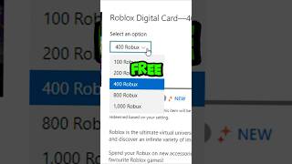 Get Free Robux amp Win 1 Million USD shorts roblox Microsoftpartner [upl. by Swain]