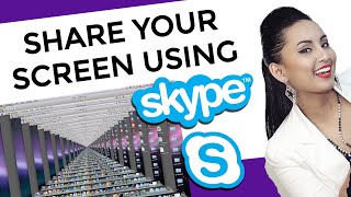 How to Share Your Screen on Skype 2020 Quick amp Easy Tutorial [upl. by Nimajnab]