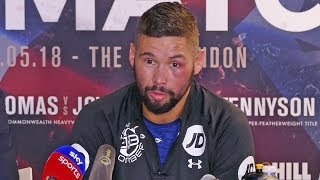 Tony Bellew POST FIGHT PRESS CONFERENCE vs David Haye  The Rematch [upl. by Eliathas]