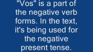 Dothraki Tutorial Lesson 2  Negative Present Tense [upl. by Ennaus]