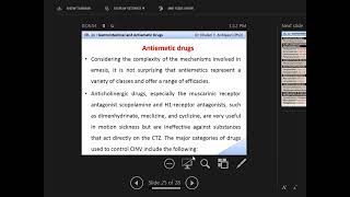 pharmacology 2 lecture 21  Gastrointestinal and Antiemetic Drug  part 2 [upl. by Prior]