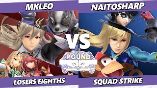 Pound 2022 Top 8  naitosharp Vs MkLeo  SSBU Smash Ultimate Tournament [upl. by Einaoj401]