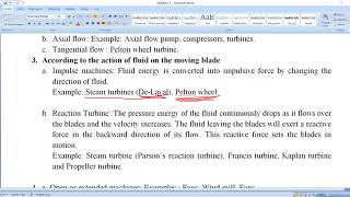 TURBOMACHINES MODULE 1 LECTURE 2 [upl. by Lindell]