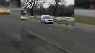 Darkside Developments  283bhp VW Caddy Van 19 TDI BLS  ASZ Conversion  Oulton Park Track Day [upl. by Nonnac]